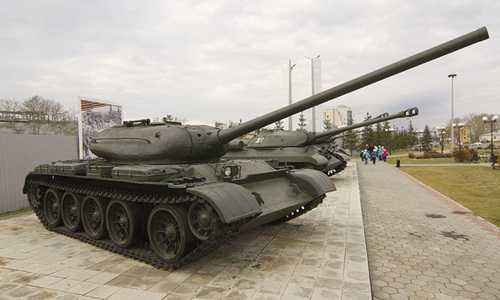 Xe tăng T-54 của Nga. Ảnh: Wikipedia