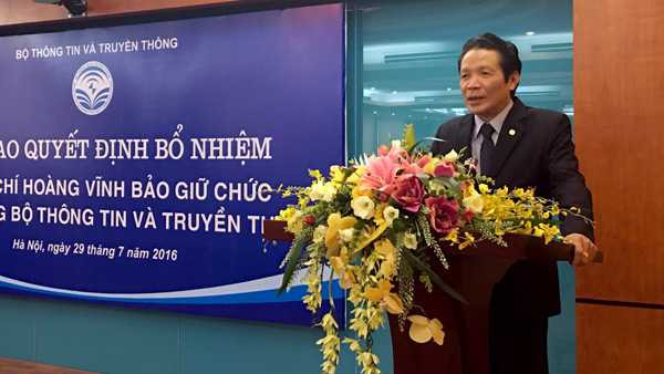 Bộ TT&TT, ông Hoàng Vĩnh Bảo, Cục trưởng Cục PTTH & TTĐT