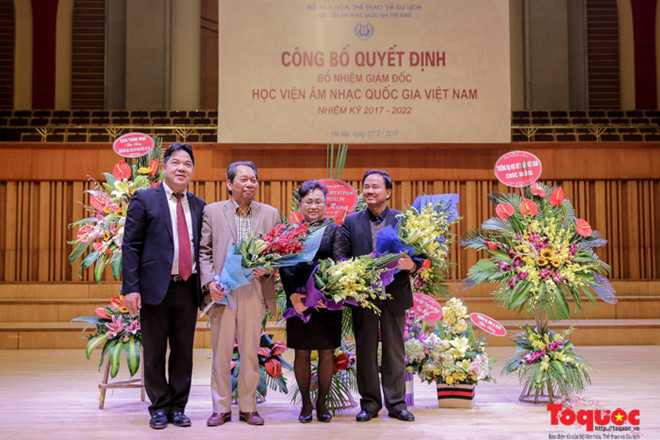 Bổ nhiệm Giám đốc Học viện Âm nhạc Quốc gia Việt Nam - ảnh 3