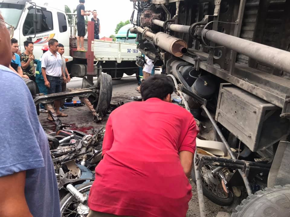 Tai nan giao thong o Hai Duong