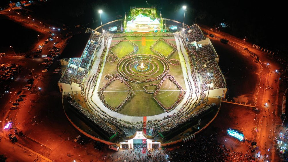 dai xoe 1 nhin tu tren cao