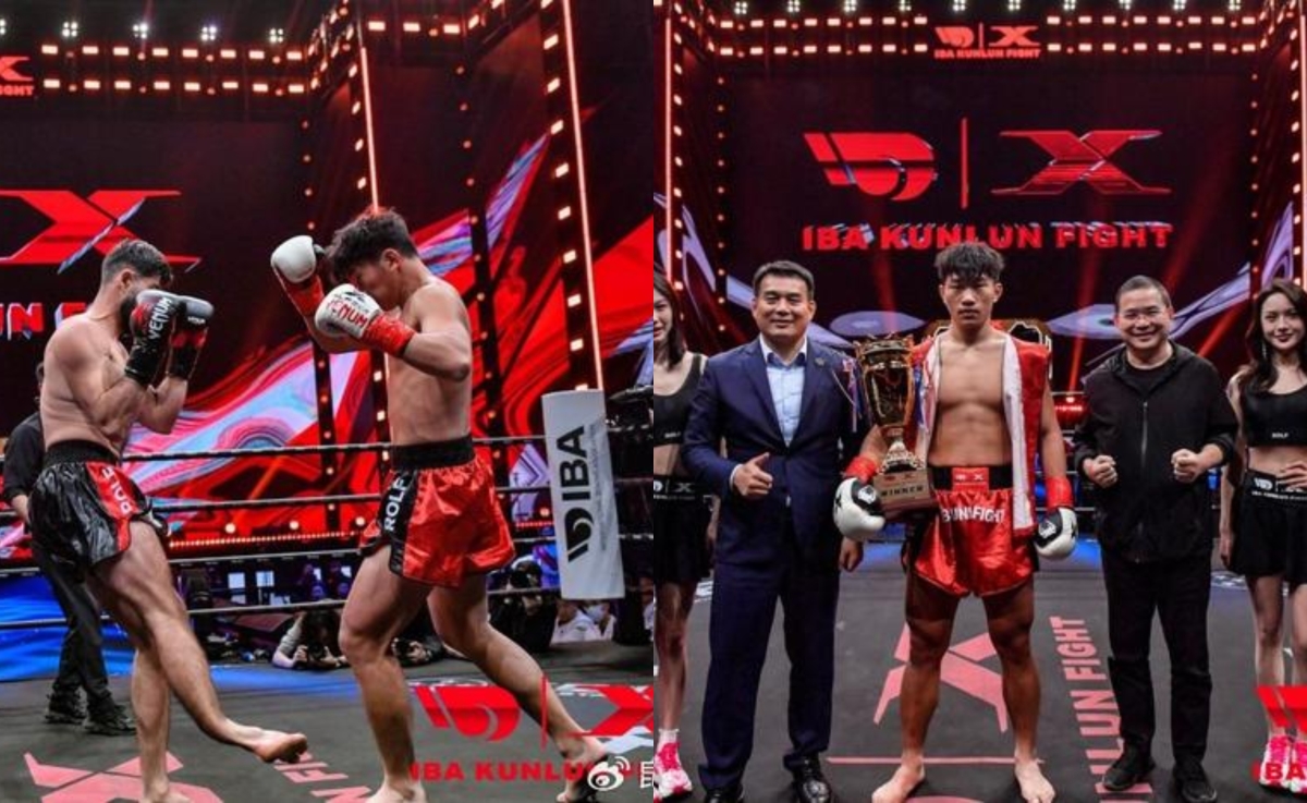 Võ sĩ Pháp gãy chân, thua nhà vô địch Trung Quốc trong 14 giây