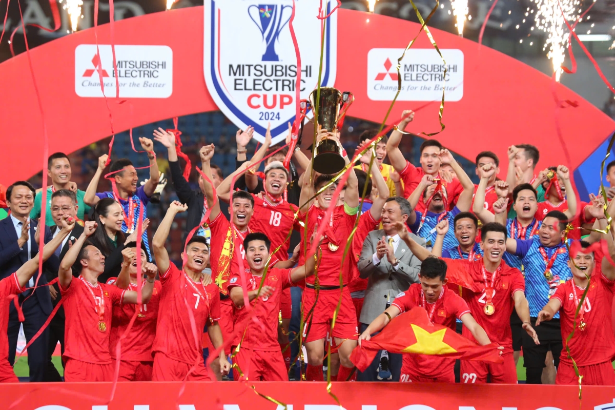 Vô địch AFF Cup 2024, đội tuyển Việt Nam được thưởng bao nhiêu tiền?