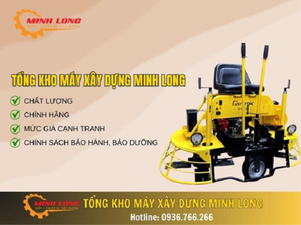 Kinh nghiệm chọn mua thiết bị xây dựng chất lượng tại Minh Long