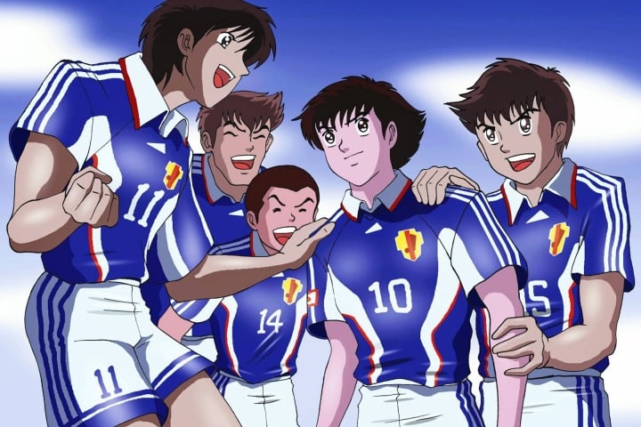Tấm ảnh Tsubasa khổng lồ ở World Cup và tình yêu bóng đá thuần khiết  Bóng  Đá