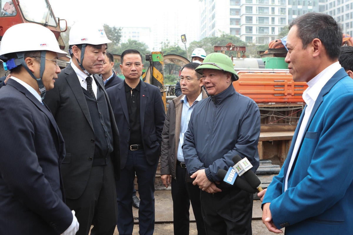 Bí thư Hà Nội đốc thúc tiến độ xây dựng hệ thống xử lý nước thải Yên Xá