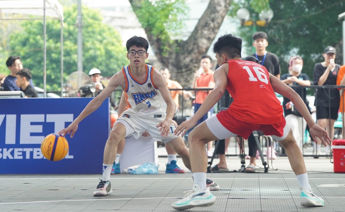 Nhiều tuyển thủ Việt Nam dự giải bóng rổ 3x3 Hà Nội mở rộng 2024