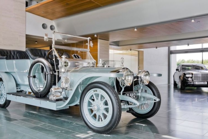Franklin Mint 1907 Rolls Royce Silver Ghost 124 Diecast Vintage Model   eBay
