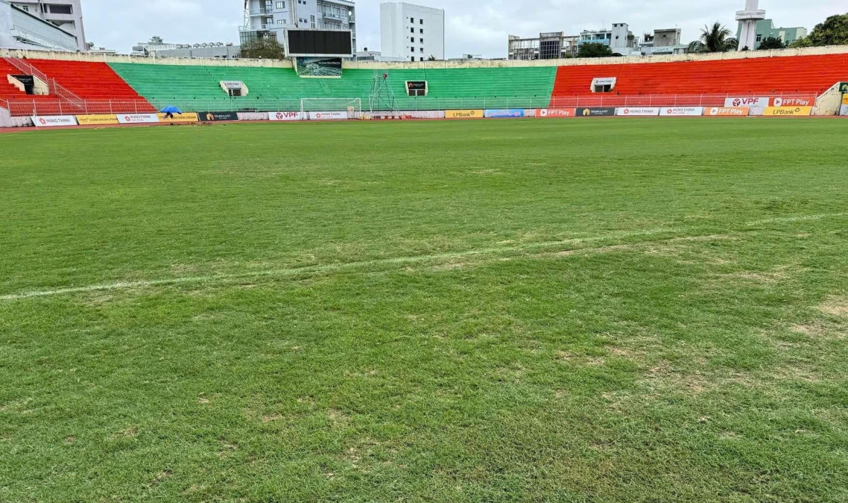 Sân Quy Nhơn vượt qua bài kiểm tra của VPF