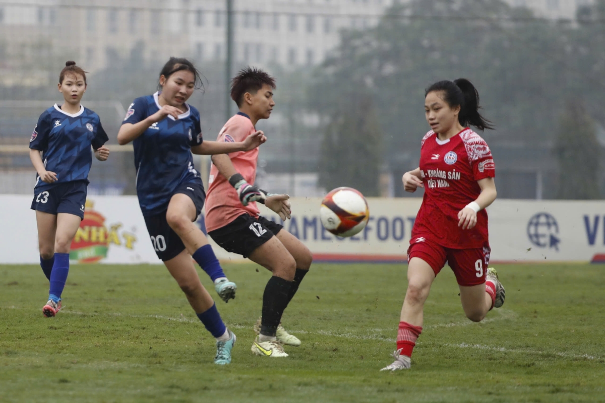 Xác định đội vô địch lượt đi giải U19 nữ Quốc gia 2025