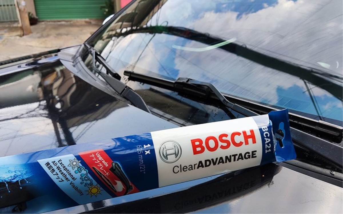 Top 3 gạt mưa Bosch gạt sạch êm ái dành cho xe Toyota