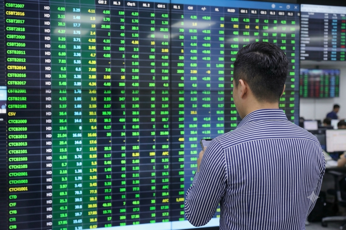 Nỗ lực hồi phục, VN-Index đảo chiều tăng hơn 30 điểm