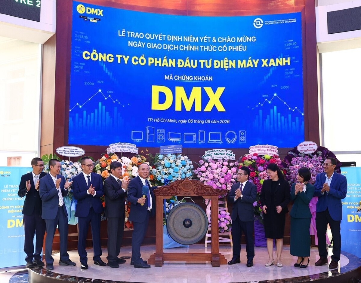 Điện Máy Xanh chính thức lên sàn chứng khoán, mở ra chu kỳ tăng trưởng mới