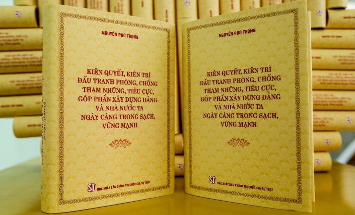 Ra mắt sách của Tổng Bí thư về phòng, chống tham nhũng, tiêu cực