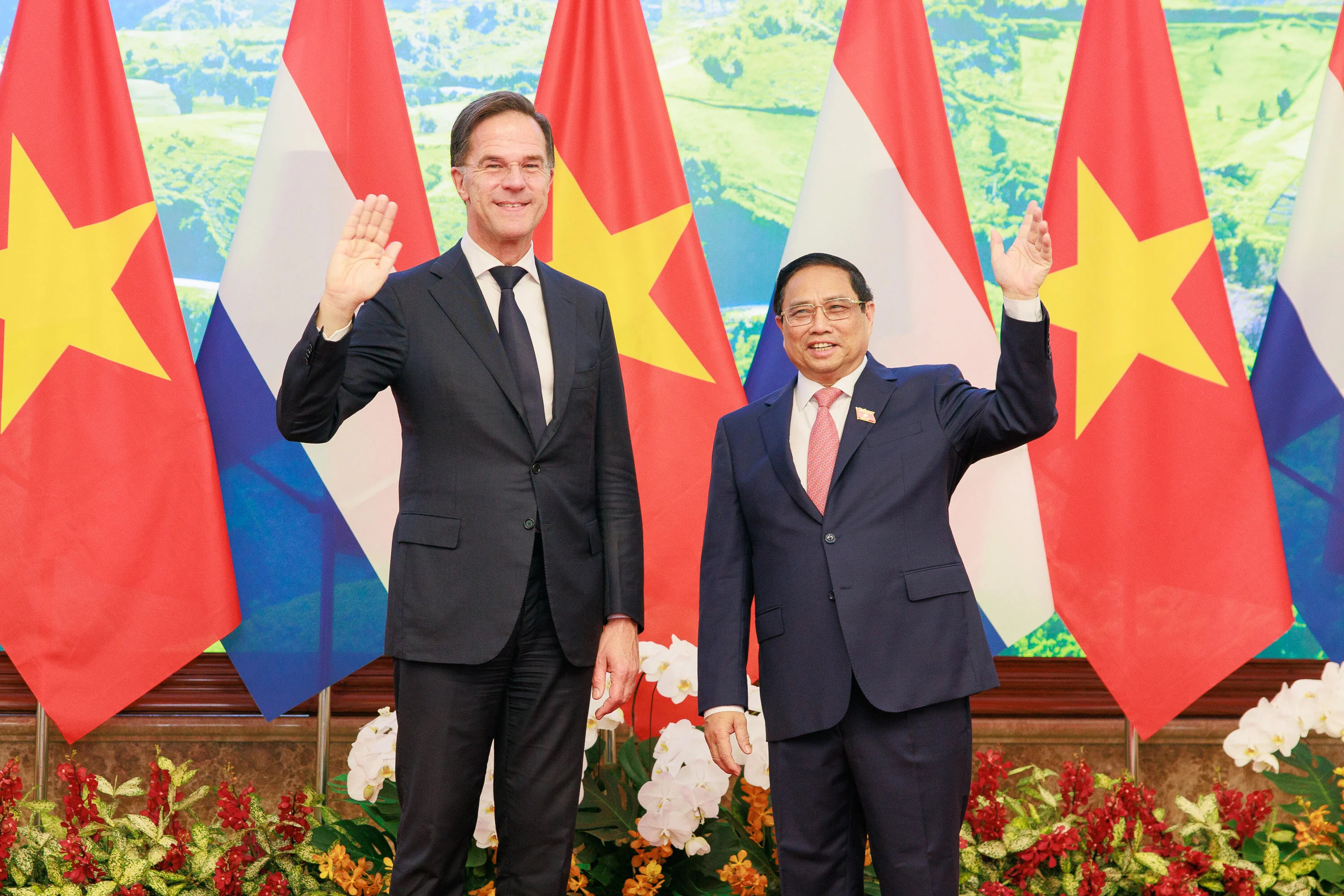 Thủ tướng Hà Lan Mark Rutte thăm chính thức Việt Nam