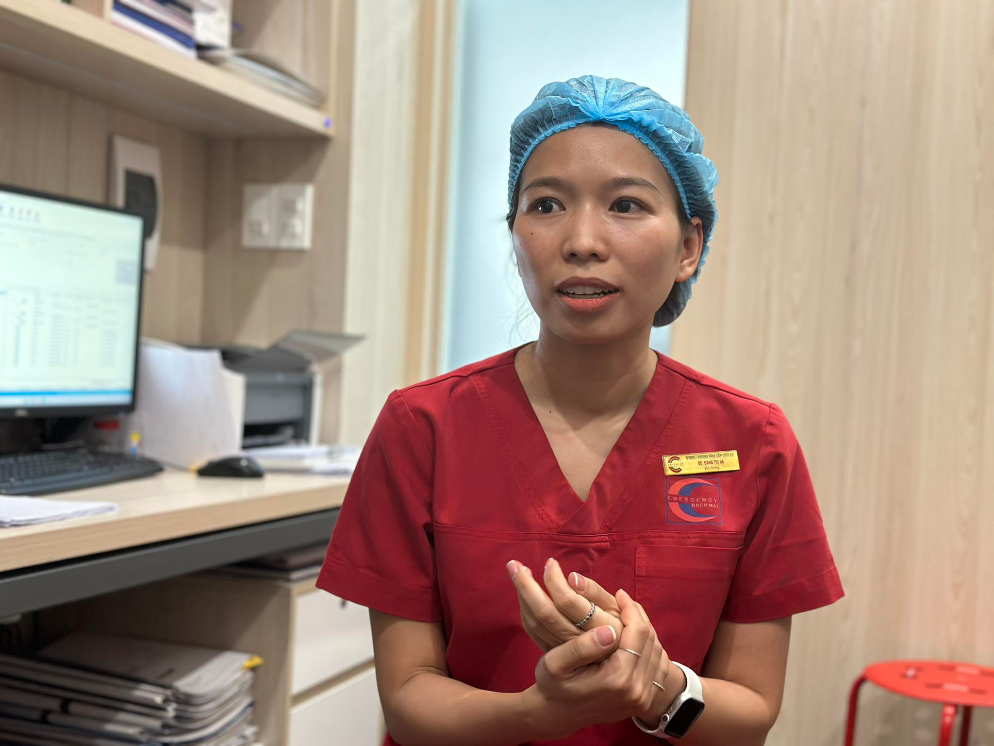 Nữ điều dưỡng cứu người ngưng tim ở Đà Nẵng