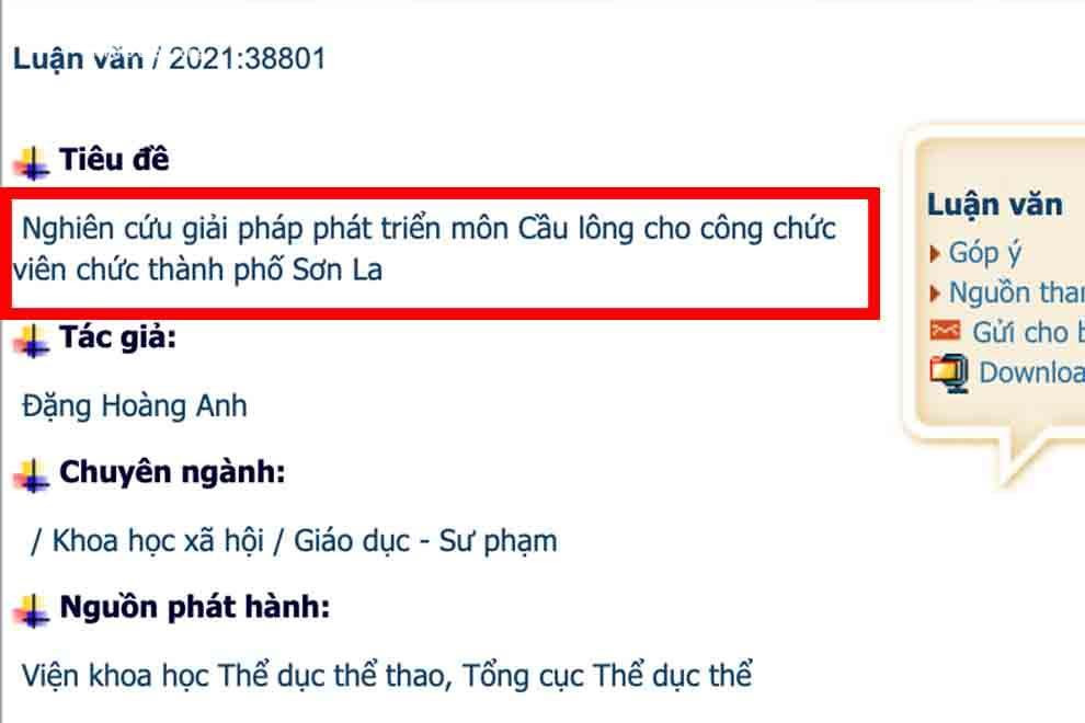 Luận án tiến sĩ tào lao, lãng xẹt