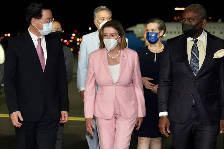 Chủ tịch Hạ viện Mỹ Pelosi thăm Đài Loan