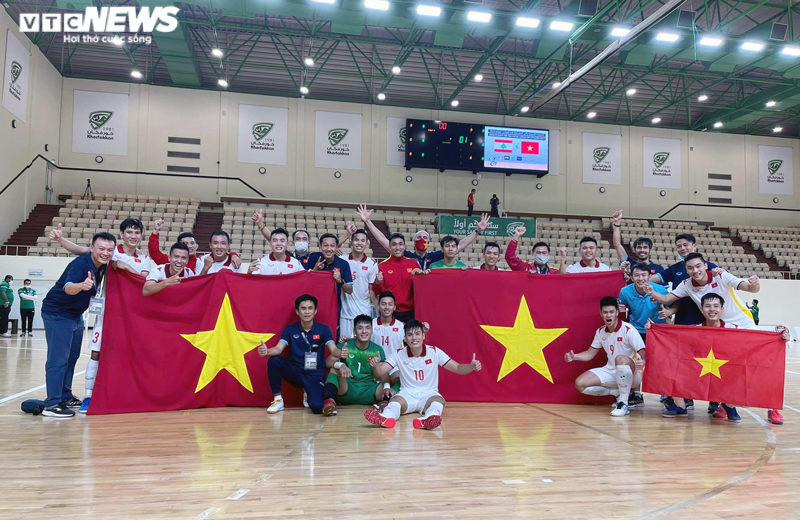 Tuyển futsal Việt Nam lần thứ 2 giành vé dự World Cup