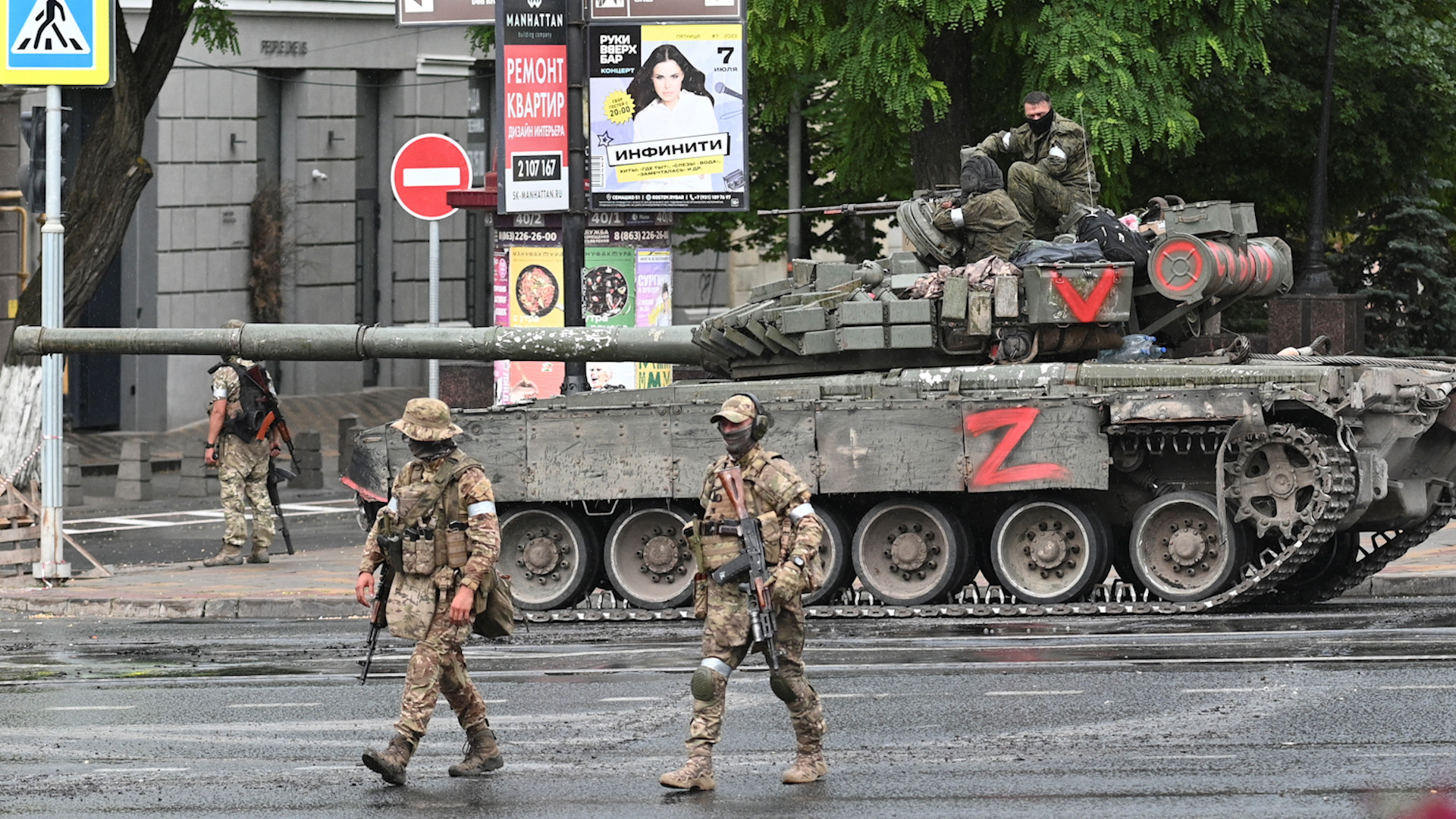 Lực lượng lính đánh thuê Wagner nổi loạn