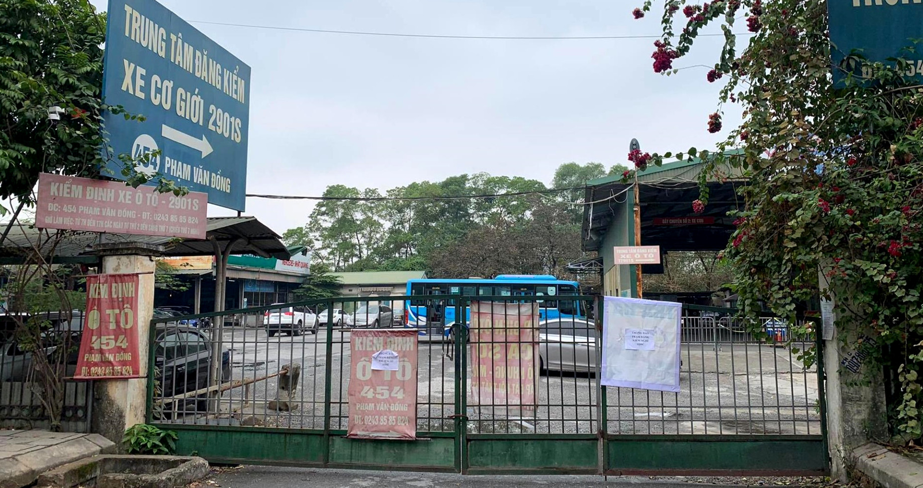 Trung tâm đăng kiểm đóng cửa khắp nơi