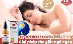 Olympian Labs Melatonin Liquid – Sản phẩm cho người mất ngủ, ngủ không sâu giấc