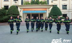 Nữ sinh ĐH Phòng cháy Chữa cháy rạng ngời trong bộ ảnh kỷ yếu