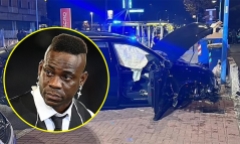 Balotelli gặp tai nạn, xe sang giá 5 tỷ đồng hỏng nặng
