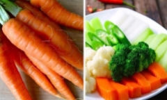 Nên ăn cà rốt sống hay nấu chín?