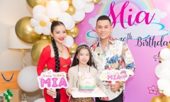 Phương Trinh Jolie tổ chức sinh nhật hoành tráng, ấm áp cho con gái Mia