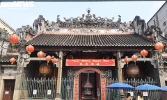 Ảnh: Ngắm ngôi chùa cổ hơn 250 tuổi của người gốc Hoa ở Sài Gòn