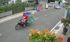 Bị trộm xe máy cùng 30 đơn hàng, shipper đuổi theo trong vô vọng