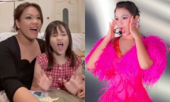 Con gái 'ngất xỉu' khi xem Phương Vy biểu diễn tại 'Chị đẹp đạp gió rẽ sóng'