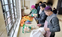 Hình ảnh bếp ăn trường vùng cao sau vụ '11 học sinh ăn 2 gói mì tôm chan cơm'