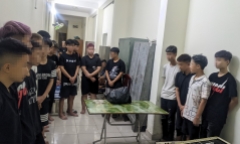 Hải Phòng: Khởi tố 17 thanh niên mang giáo, kiếm gây rối trật tự công cộng