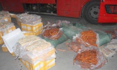 Hơn một tấn nội tạng động vật bẩn suýt thành xúc xích