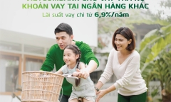 Vay vốn tại Vietcombank để trả nợ khoản vay tại ngân hàng khác