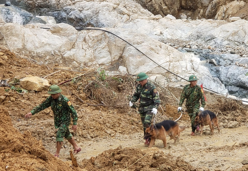 Dựng nhà tạm cho dân ở ngôi làng bị ‘xóa sổ’ sau sạt lở núi