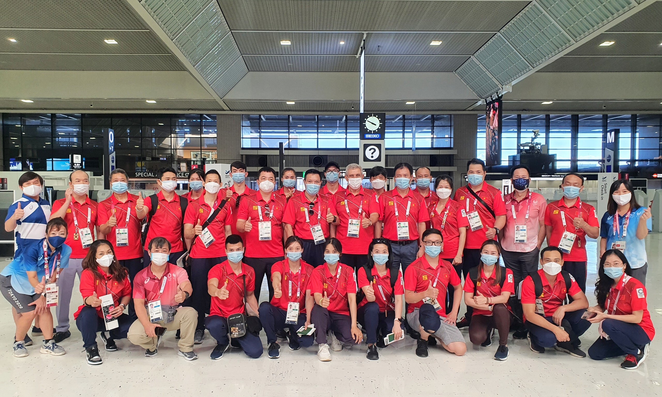 Đoàn thể thao Việt Nam về nước, chia tay Olympic Tokyo 2020