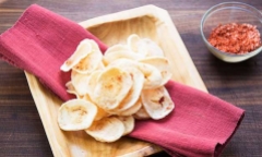 Chiên bánh phồng tôm không dùng dầu chỉ trong 1 phút