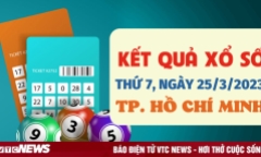 XSHCM 25/3 - Kết quả xổ số Hồ Chí Minh hôm nay 25/3/2023