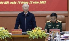 Tổng Bí thư yêu cầu Quân đội phải giữ gìn cho được truyền thống, danh dự