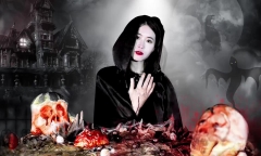 Đại tiệc Halloween với 'giun đất, đầu lâu' rùng rợn của thánh ăn công sở