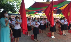 Mong lễ khai giảng năm nào cũng gọn nhẹ, ấm cúng như năm nay
