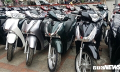 Sau Tết, giá xe Honda SH vẫn cao ngất ngưởng