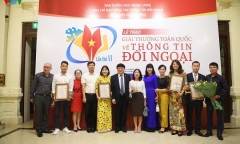 15 tác phẩm của VOV nhận giải báo chí toàn quốc về thông tin đối ngoại