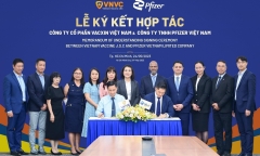 Pfizer ký kết biên bản ghi nhớ với Công ty Cổ phần Vacxin Việt Nam