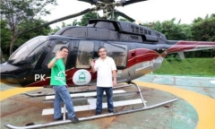 Grab muốn dùng trực thăng để giảm tắc đường