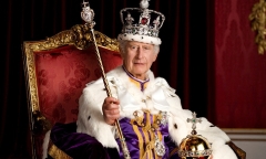 Ảnh chân dung của Vua Charles III sau đăng quang