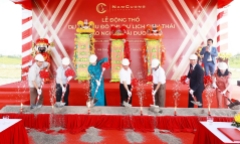 Động thổ dự án Khu đô thị, du lịch sinh thái Đảo Ngọc ở Hải Dương